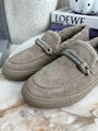 Лоферы Brunello Cucinelli женский овчина бежевый 39760-13