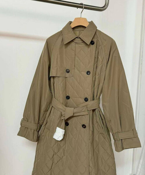 Плащ Brunello Cucinelli женский болотный 157103-2
