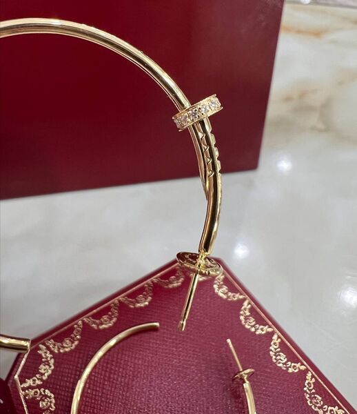 Серьги Cartier бронзовый 175514-6