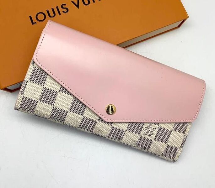 Кошелек Louis Vuitton Sarah женский канва розовый 32035