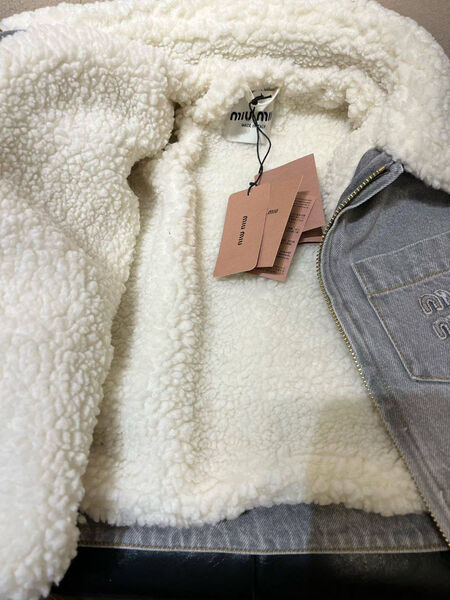 Куртка Miu Miu женский бирюзовый 127131-3
