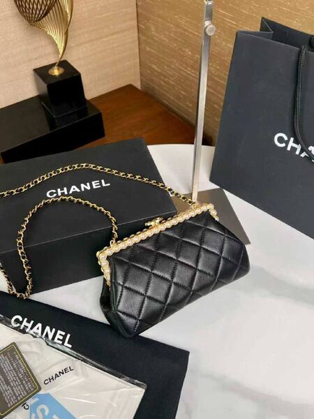 Сумка Chanel женский кожа черный b6161084-1-2