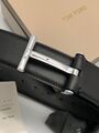 Ремень Tom Ford мужской кожа черный 63723-2