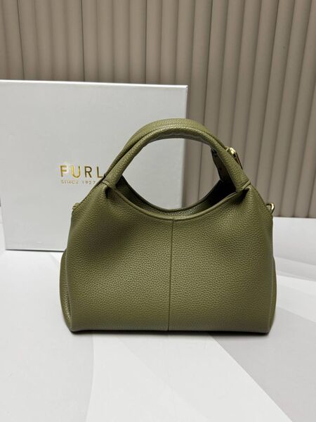 Cумка Furla женский кожа хаки e9140246-1-5