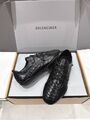 Женские кеды Balenciaga женский кожа черный s3625693-1-10
