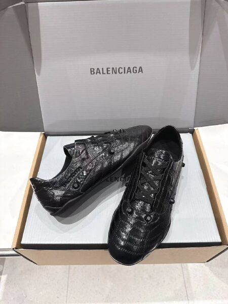 Женские кеды Balenciaga женский кожа черный s3625693-1-10