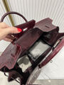 Сумка Hermès Birkin 35 ручная работа женский кожа бордовый 98480-5