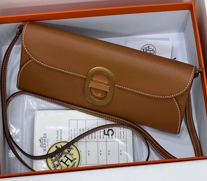 Сумка Hermèschaine D'ancre Wallet To Go женский кожа 131449