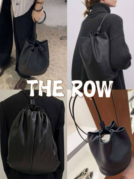 Рюкзак The Row женский кожа черный 164571-6