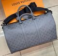 Дорожная сумка Louis Vuitton мужской канва графитовый 167108-1