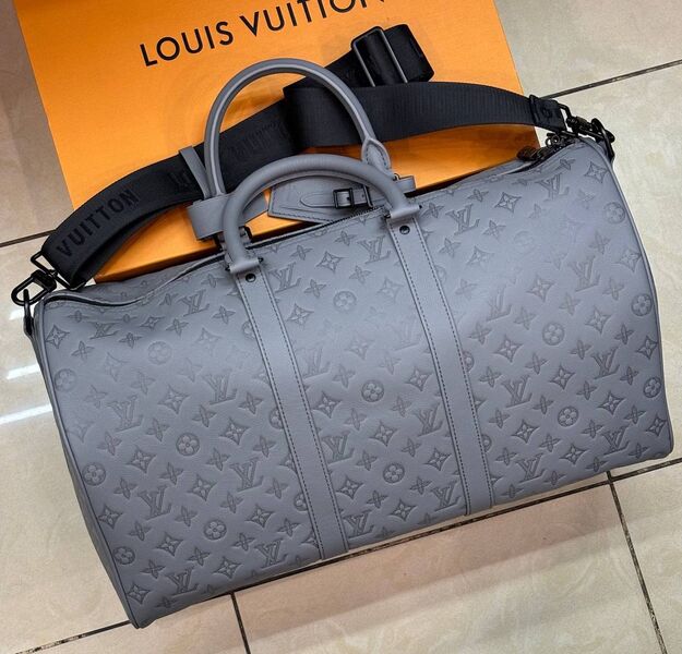 Дорожная сумка Louis Vuitton мужской канва графитовый 167108
