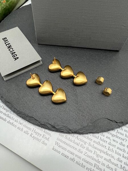 Серьги Balenciaga бронзовый 175186-2