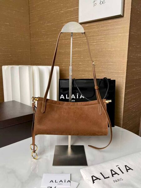 Сумка Alaïa женский кожа коричневый k0421731-1-9