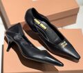 Туфли Miu Miu женский кожа черный 172713-1