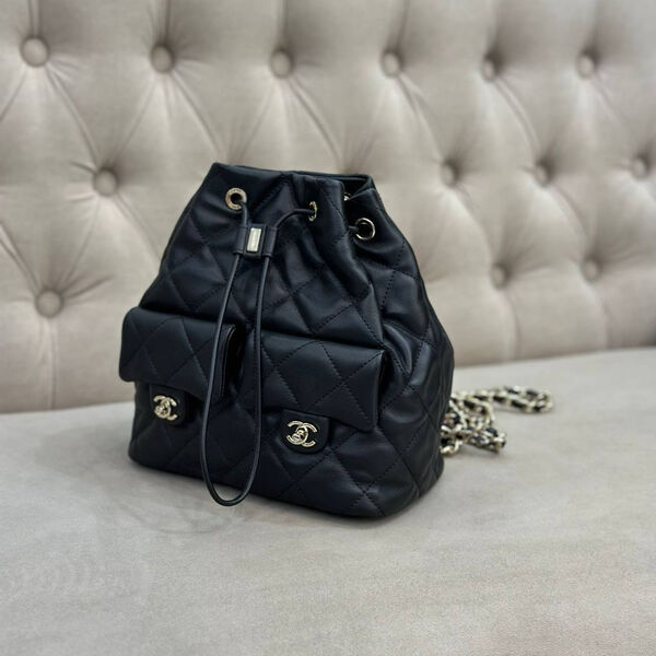 Сумка Chanel женский кожа черный 149778-2