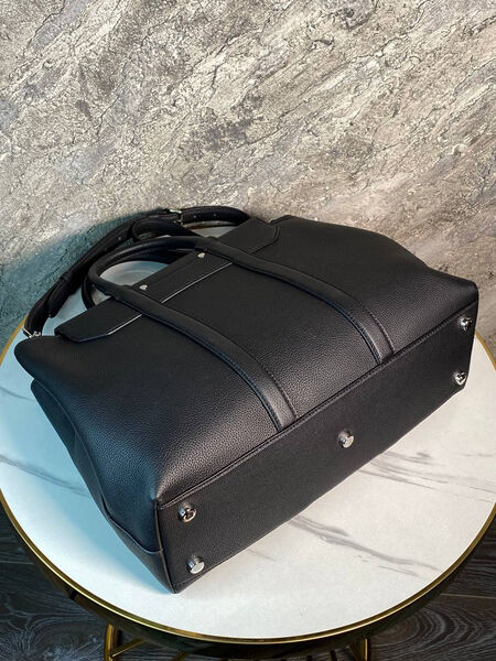 Мужской портфель Louis Vuitton мужской кожа черный 170729-4