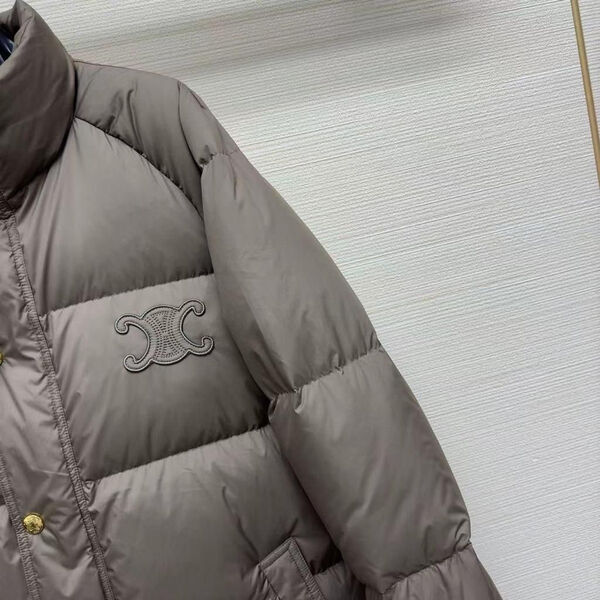 Пуховик Celine женский графитовый 126547-3