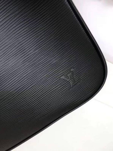 Мужской портфель Louis Vuitton мужской кожа черный 100124-7