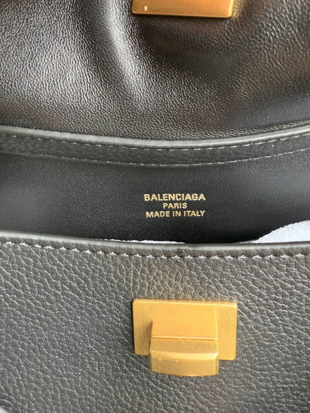 Сумка Balenciaga Rodeo Xs женский кожа черный 189462-7