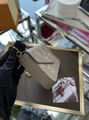 Сумка Louis Vuitton женский кожа бежевый 97482-5