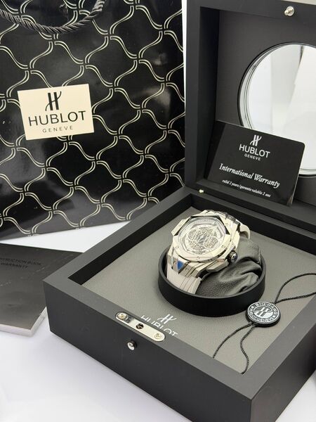 Мужские часы Hublot мужской белый o7067408-1-3
