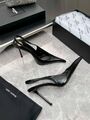 Женские туфли Saint Laurent женский кожа черный f3843227-1-7