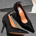 Туфли Alaïa женский замша черный 160773-1