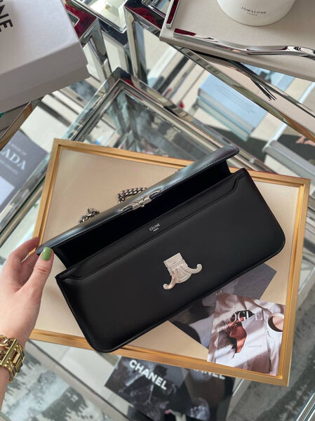 Сумка Celine женский кожа черный 72960-7