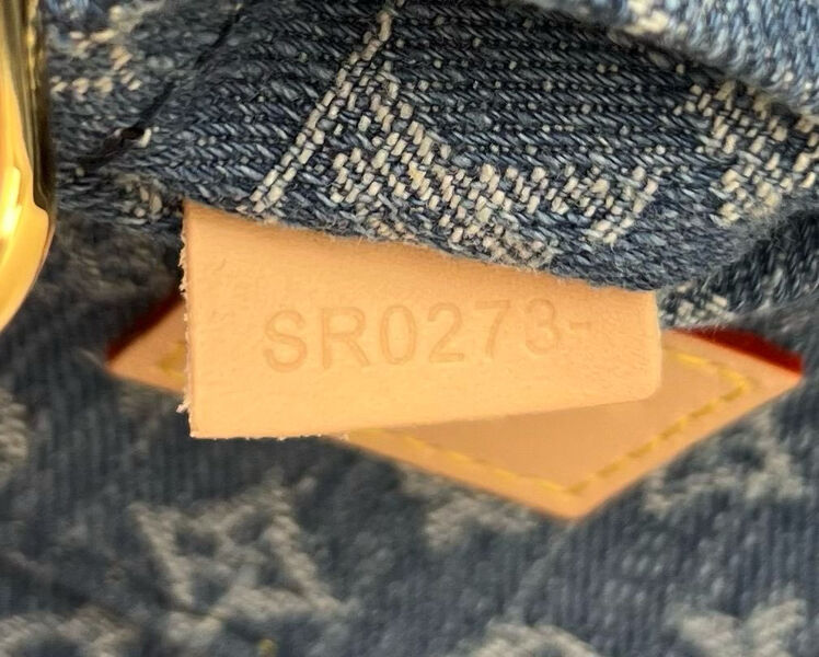 Рюкзак Louis Vuitton Venice женский джинса синий 138864-5