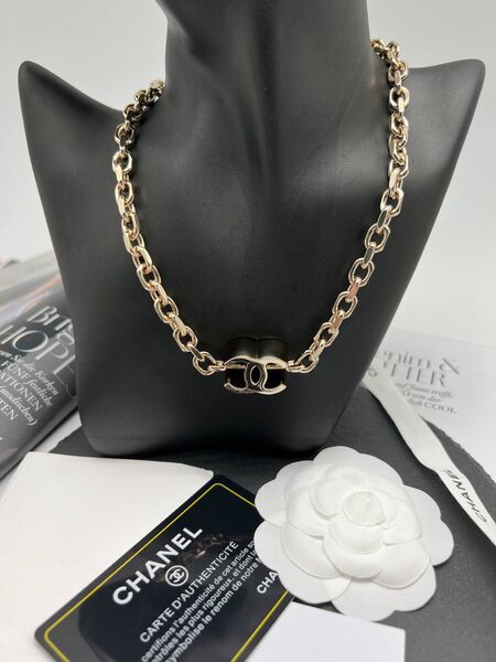 Колье Chanel бронзовый 175372