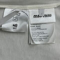 Мужская футболка Miu Miu мужской белый 182486-8