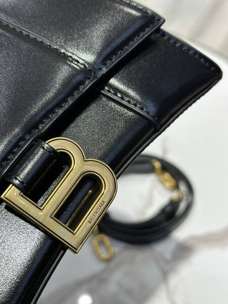 Сумка Balenciaga женский кожа черный 167484-6