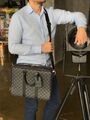 Мужской портфель Louis Vuitton мужской канва черный 42804-4
