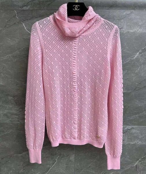 Водолазка Chanel женский розовый 125089