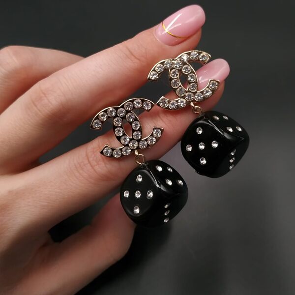 Серьги Chanel 70606-2