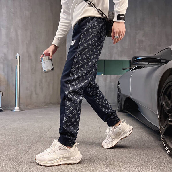 Мужские штаны Louis Vuitton мужской черный 108389-2