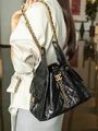 Сумка Chanel женский кожа черный 191148-3