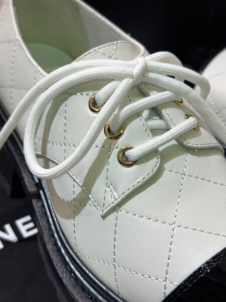 Ботинки Chanel женский кожа белый 125851-5