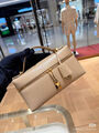 Клатч Loro Piana Extra Large 29 женский кожа бежевый 201226-3