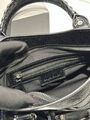 Сумка Balenciaga женский кожа черный 183567-4