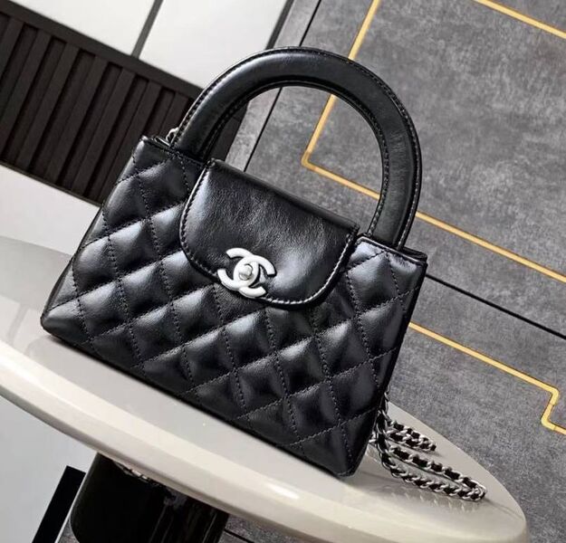 Сумка Chanel женский кожа черный 198062