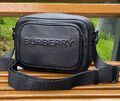 Мужская сумка мессенджер Burberry мужской кожа черный 42720-1