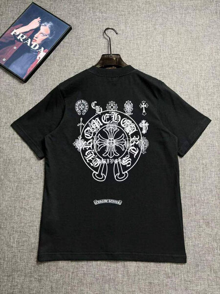 Мужская футболка Chrome Hearts мужской черный 155551-4