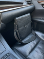 Мужская сумка мессенджер Bottega Veneta мужской кожа черный 42924-8