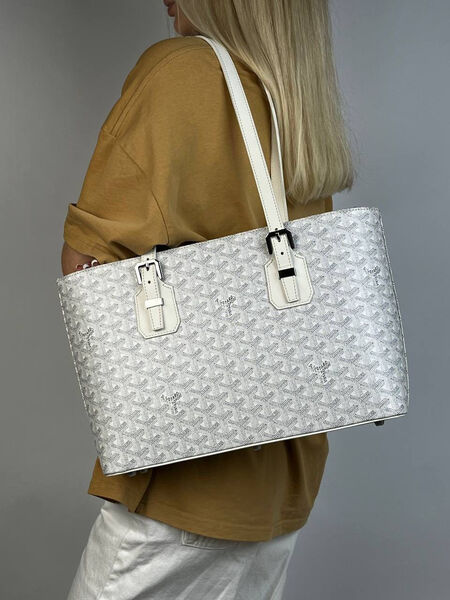 Сумка Goyard женский кожа белый 156597-2