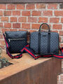 Мужской портфель Gucci мужской канва графитовый 52068-8