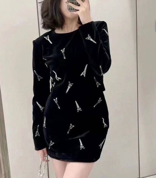Костюм Saint Laurent женский черный 135422