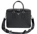 Мужской портфель Prada мужской кожа черный 132092