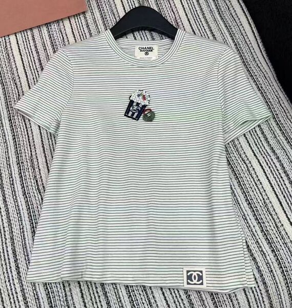 Футболка Chanel женский графитовый 184823
