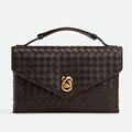 Сумка Bottega Veneta женский кожа черный 201273-1